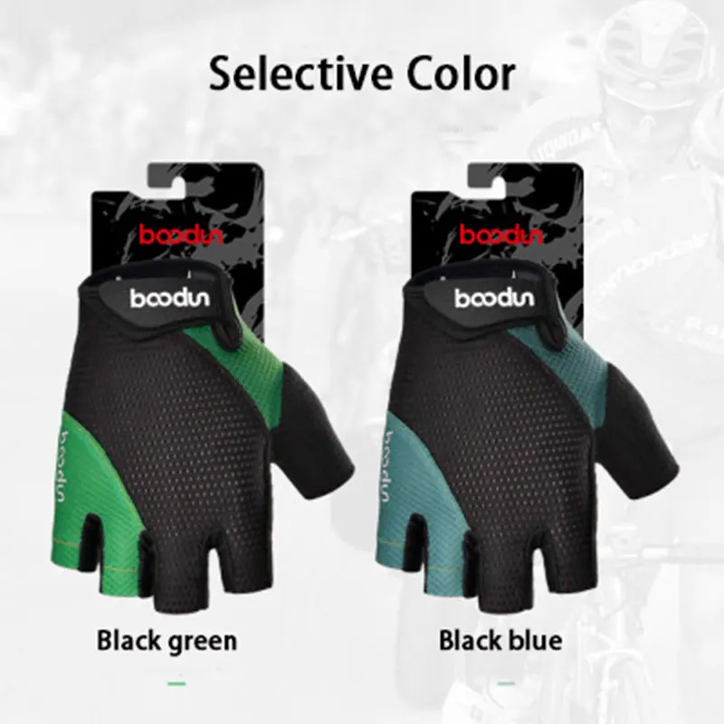 

2021 Summer Cycling Bike Gloves Half Finger Shockproof Breathable MTB Mountain Bicycle Sports Gloves Men Women Cycling Equipment
