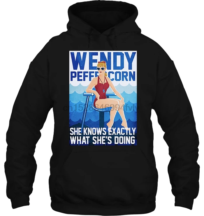 Мужская толстовка с капюшоном Wendy Peffercorn она точно знает что делает женская