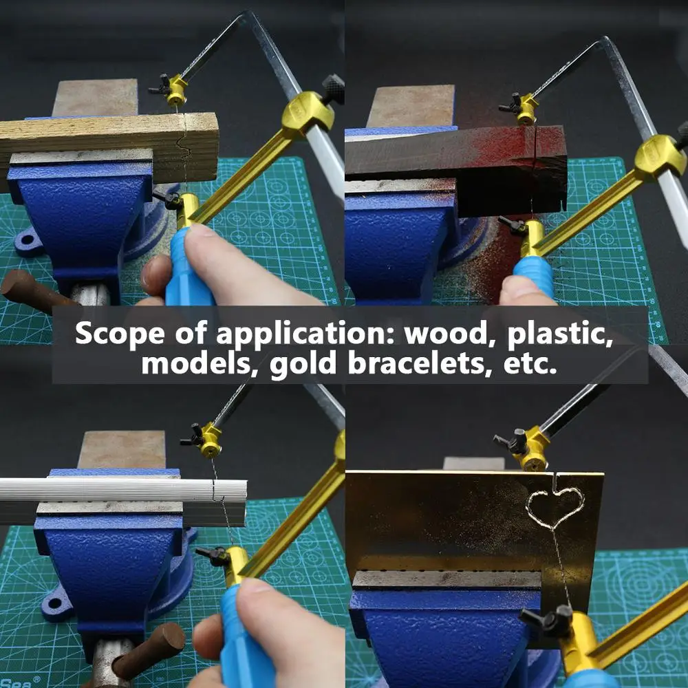 Набор лезвий для пилы ширина спиральных зубцов 1/2/10/12 мм 130 10 шт | Инструменты