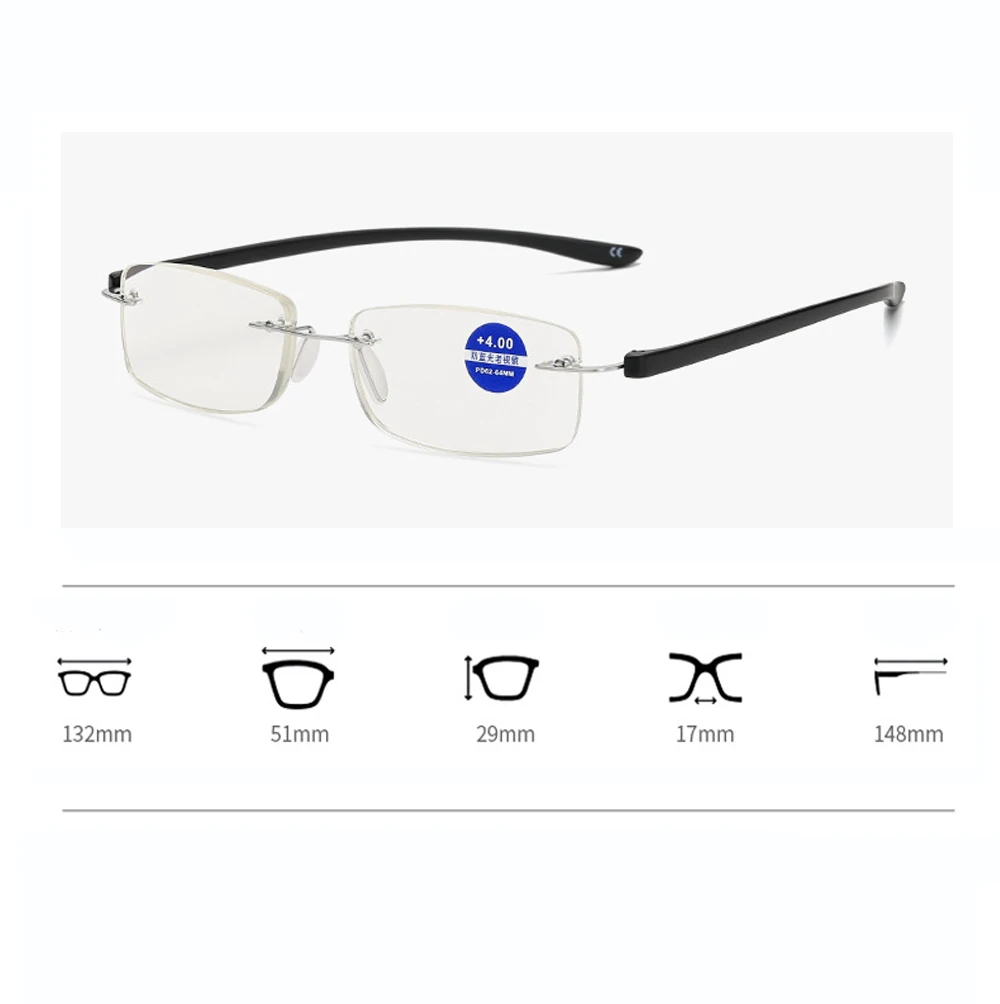 Ультралегкие Очки для чтения Женщин Мужчин Бесрамочная Смола Классический Высокое Качество Анти Blu Ray Усталость +1 +2 +3 до +4