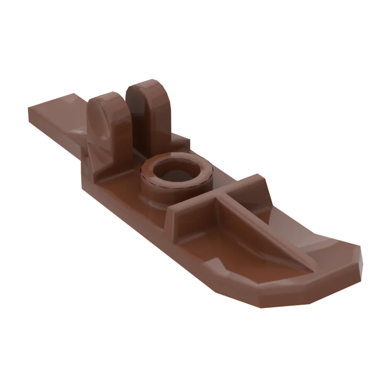 

10PCS MOC Bricks 6120 99774 1x4 x 0.8 mini, hinged snowboard For Building Blocks Parts DIY Construction Crea