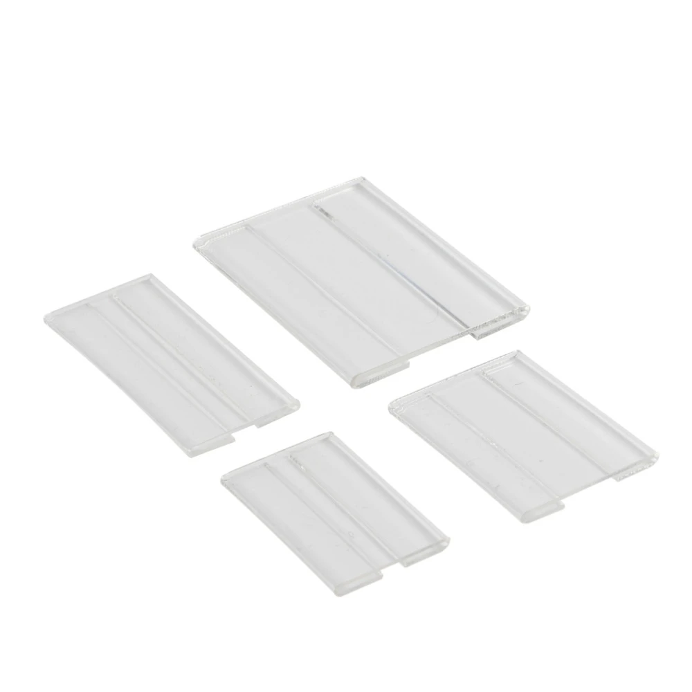 Акриловый прозрачный чехол с карманами для визитных карточек | Канцтовары офиса