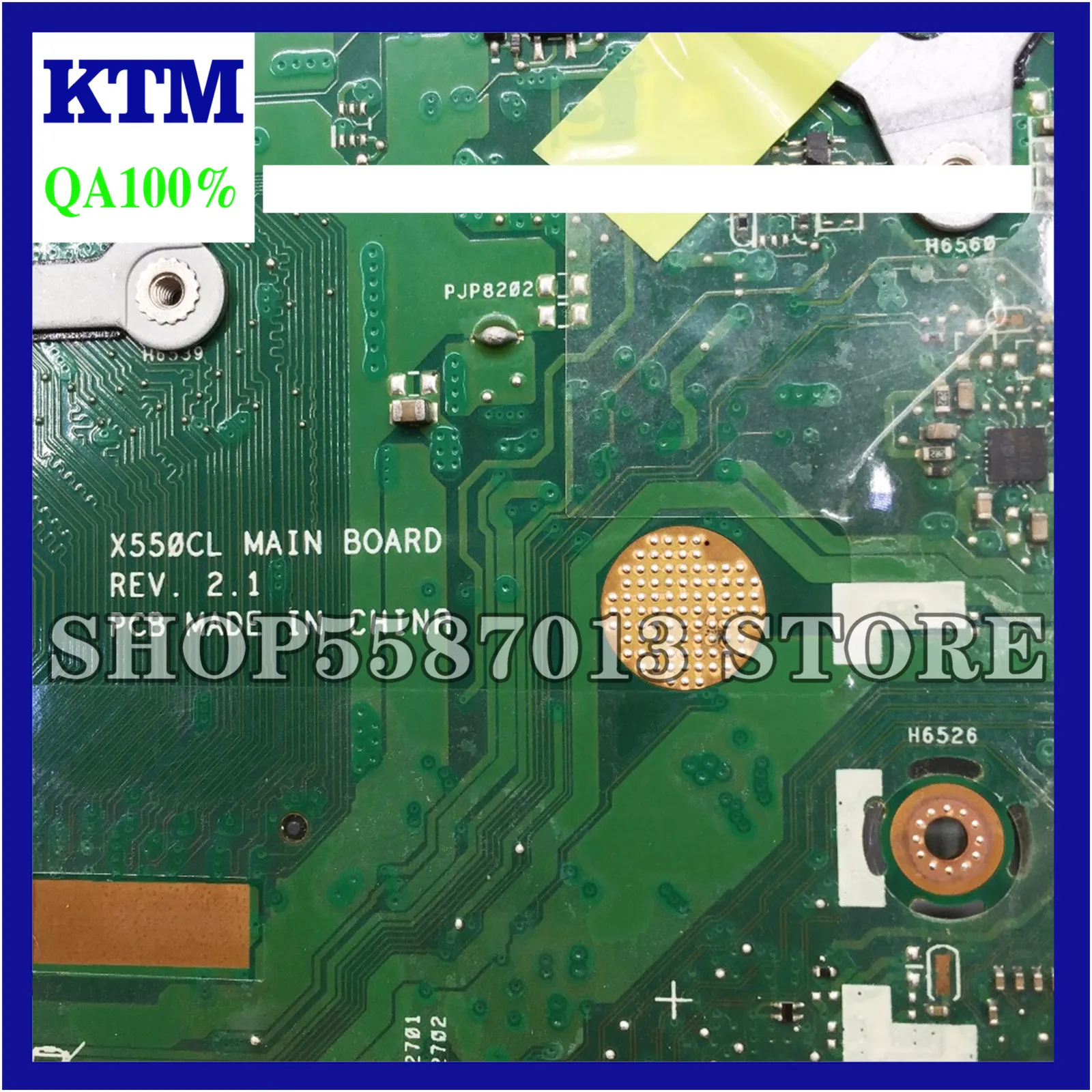 

KEFU X550CL Motherboard For ASUS X552C R510C R510CC Y582C Laptop Motherboard I5 CPU Motherboard original Motherboard