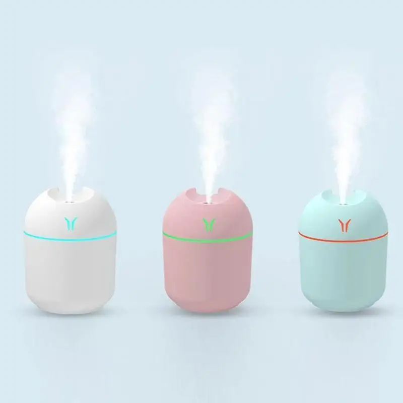

New Simple Style Mini USB Humidifier Home Office Desktop Small Air Appliance Humidifier Portable Car Electrical Atomizer J8C3