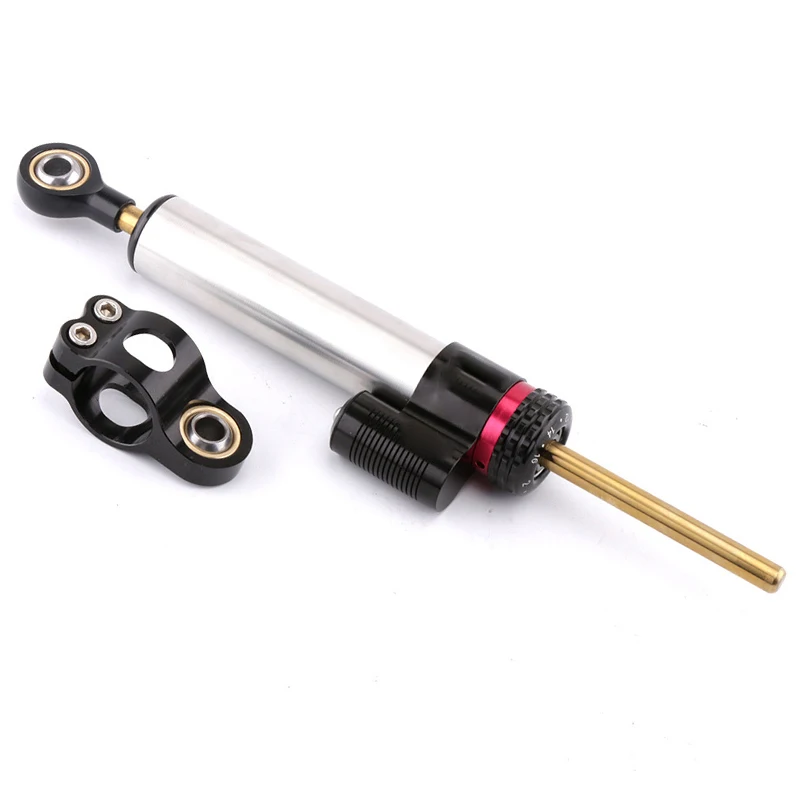Алюминиевый Универсальный Регулируемый демпфер Руля Мотоцикла стабилизирует