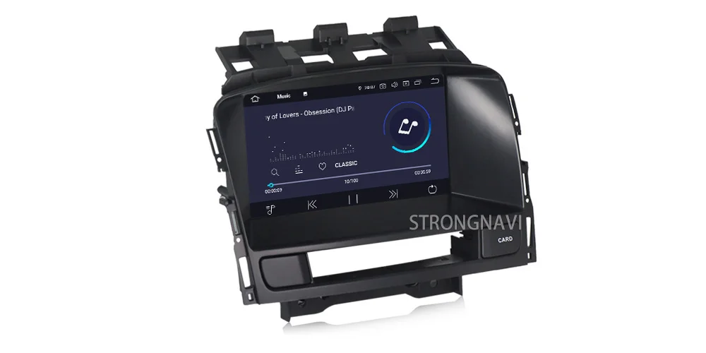 7 дюймов 4G 64G Android 9,0 автомобильный dvd-плеер для OPEL ASTRA J 2010 2011 2012 Автомобильный мультимедийный радио плеер с wifi BT gps