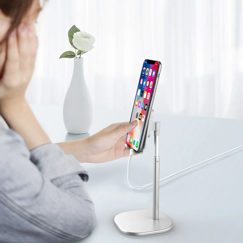 Держатель для телефона Подставка iPhone11 Pro Max X XS HUAWEI p30 lite гибкий растягивающийся