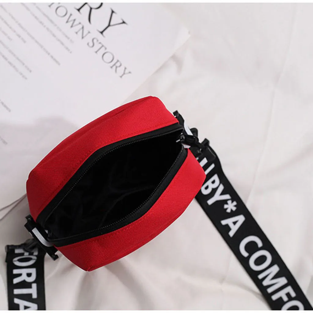 Женская нейлоновая милая сумка-мессенджер карамельных цветов для женщин сумка