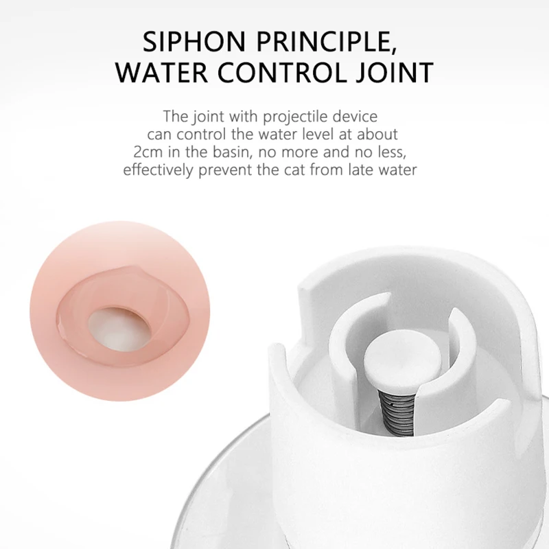 Кормушка для домашних животных автоматическая поилка из нержавеющей стали с