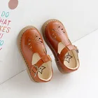 CUZULLAAДетские кожаные туфли для девочек; От 1 до 6 лет Туфли Мэри Джейн для принцесс; Повседневная нескользящая обувь для маленьких девочек