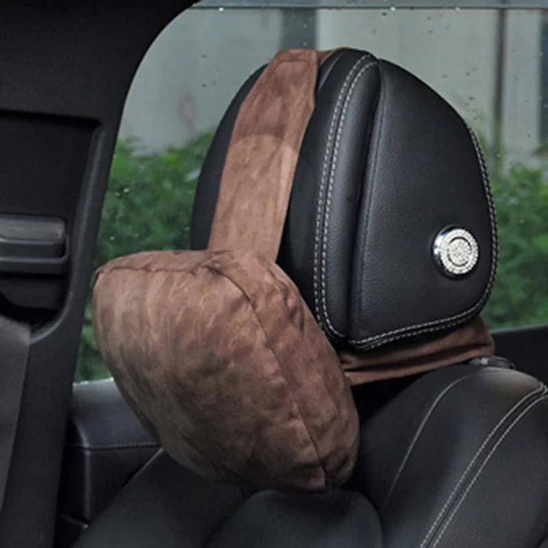 

Quality Car Headrest Neck Support Seat Design Soft Universal Adjustable Car Pillow Neck Rest Cushion High Quality