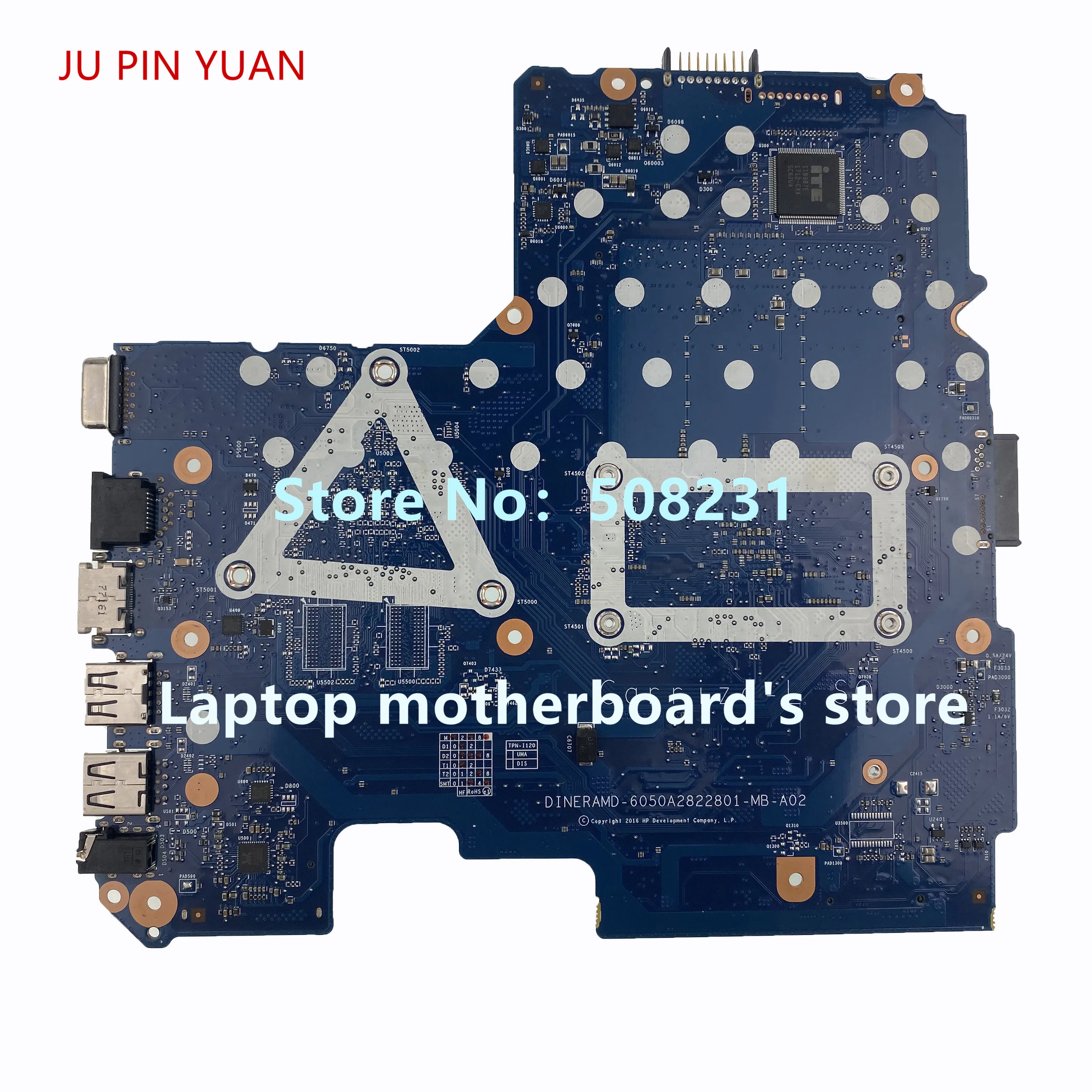 Laptop Motherboard For HP 245 G5 14-AN  Mainboard 6050A2822801 858043-001 858043-601 AM7310 CPU 100% Fully Tested enlarge
