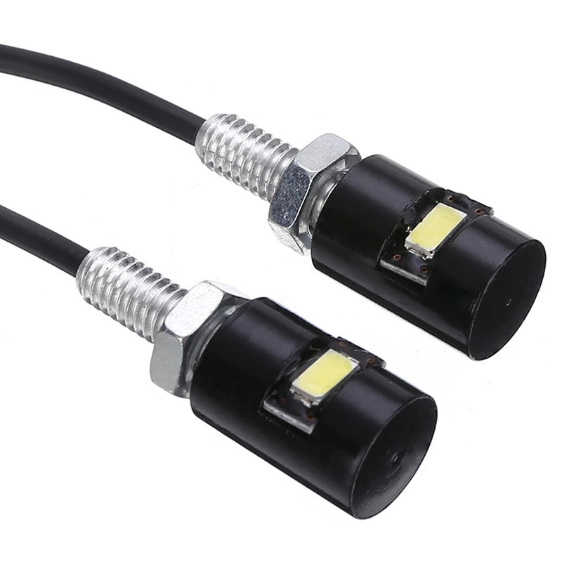 2 шт. автомобисветодиодный светодиодные лампы для номерного знака мотоцикла 12 В |