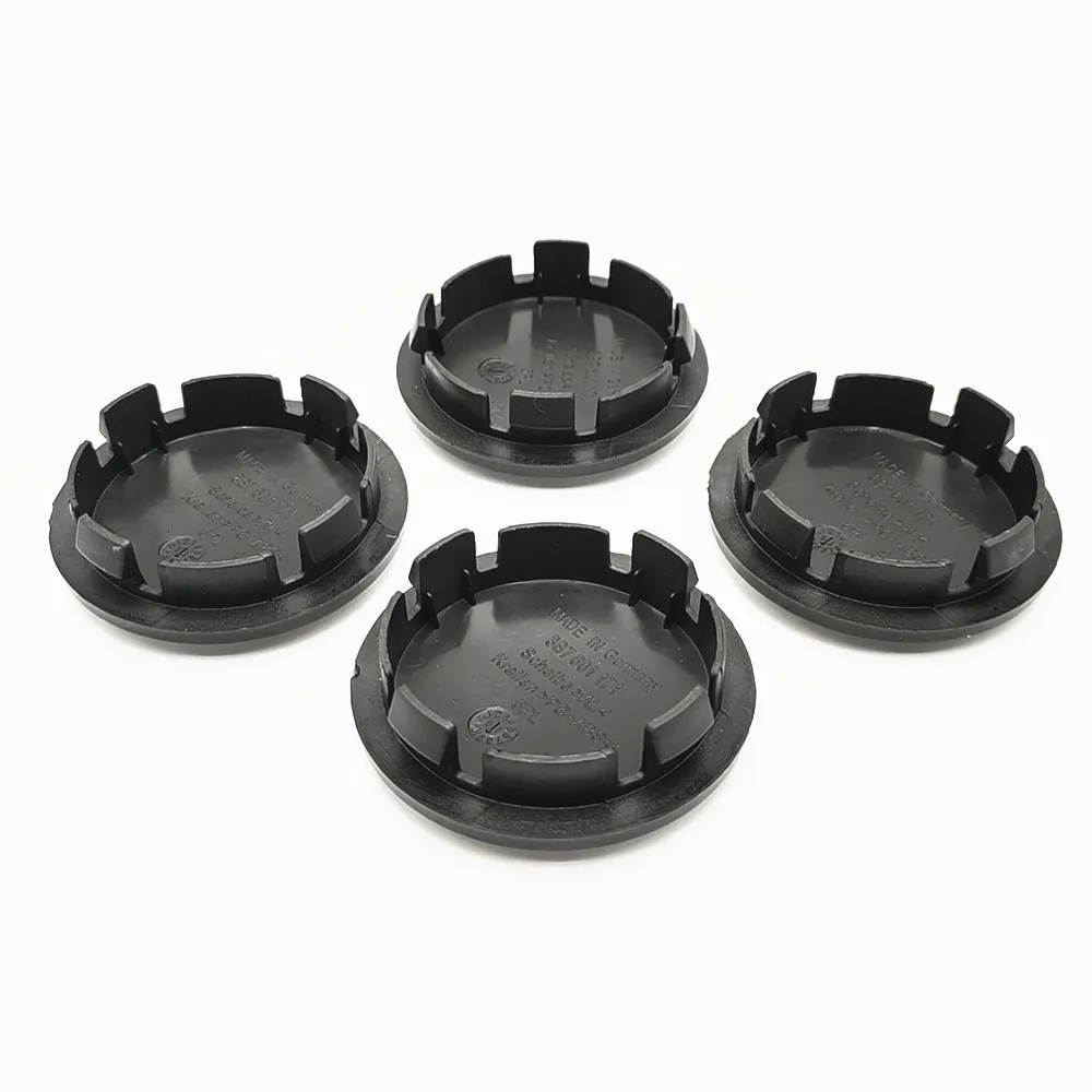 

4PCS 65mm Black Car Wheel Center Caps Hub Cover 3B7601171 3B7 601 171 For Touran Beetle Golf Bora Sharan Tiguan