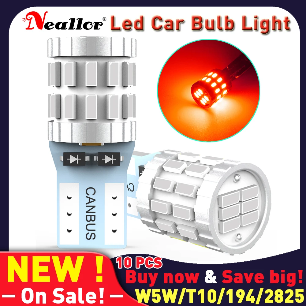 

W5w 168 светодиодная лампочка для салона автомобиля Canbus Error Free 2821 T10 белый 4014 9SMD 12V автомобиль клиновидные боковые светильник белый авто лампы С...