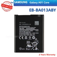 100 original 3000mah eb ba013aby battery for samsung galaxy a01 core authentic phone high quality batteries with tracking code