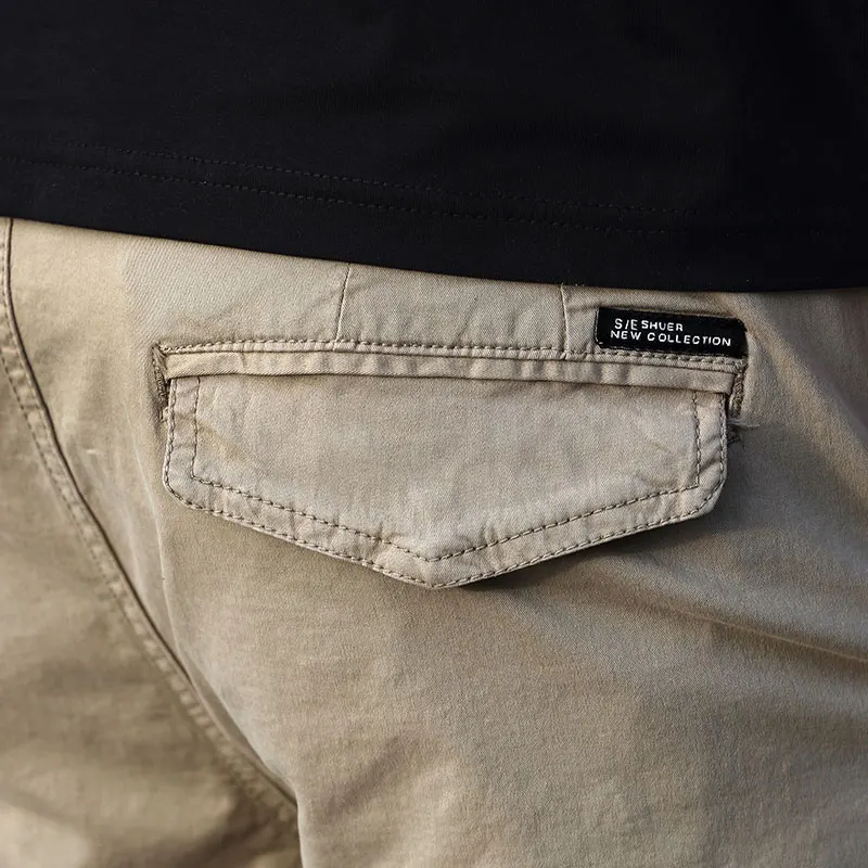 ICCZANA/Брендовые мужские шорты-карго бермуды Homme уличная одежда штаны для бега