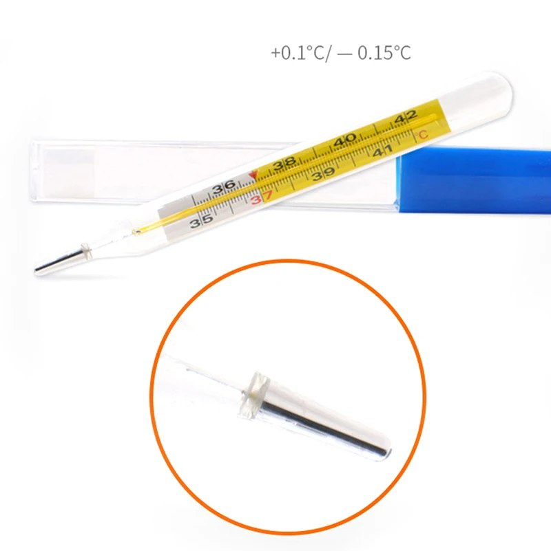 Устройство для измерения температуры тела стеклянный ртутный термометр