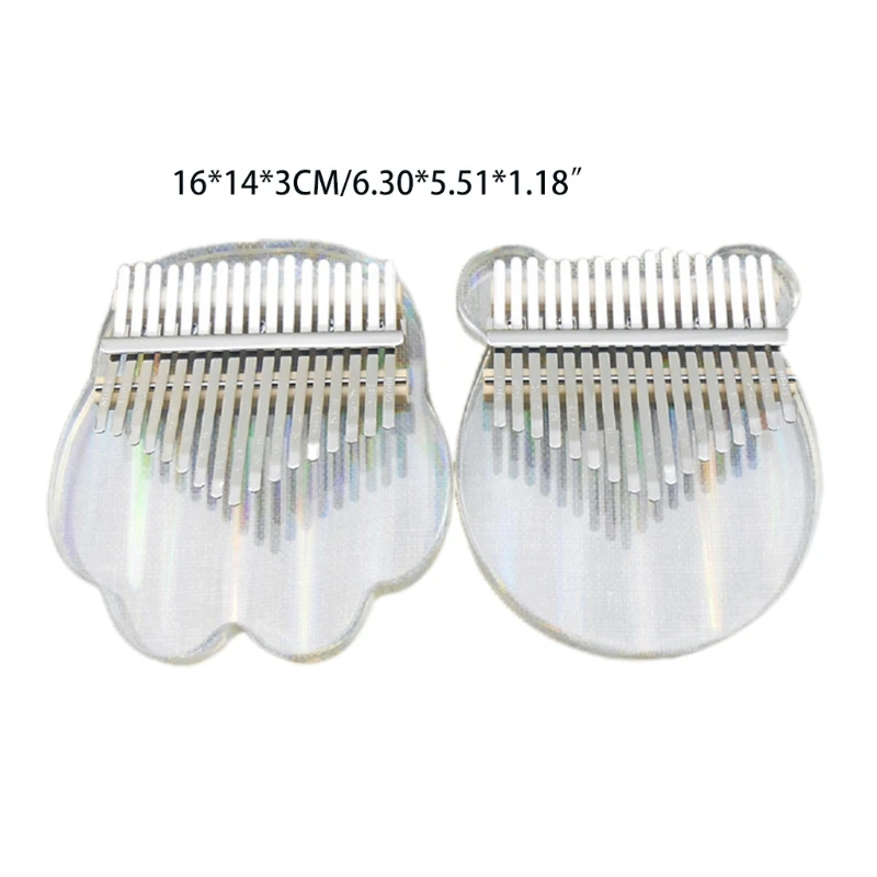 

Kalimba Thumb Piano 17 key,Tuning Hammer and Manual,Musical Instrument Christmas Gifts for Kids and Adults Beginners D5QD