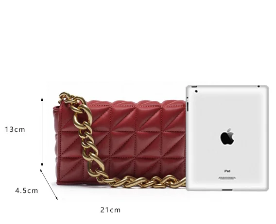 

Designer Black Oversized Quilted Shoulder Bags For Women New 2020 Female Fashion Big Handbag Purse Luxury Retro Messenger Bag