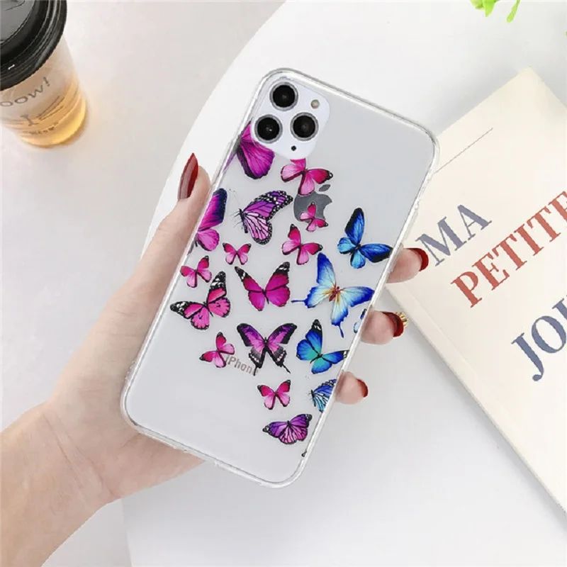 Cartoon Case For iPhone 11 Pro Max XR XS SE 2020 SE2 6 6s 8 X 7 Plus 5 5S Cover Cute Soft TPU Fundas |