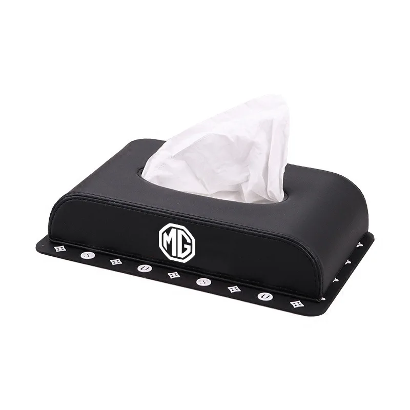 Автомобильная ТКАННАЯ коробка из искусственной кожи Полотенца покрытие