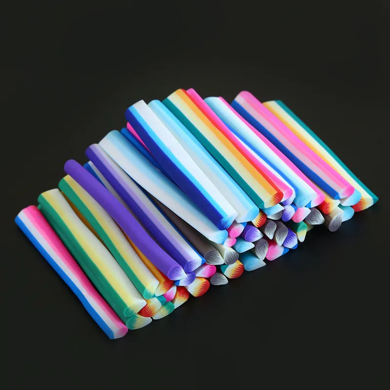 Пластилин искусственный для ногтей слайм сделай сам кусочки фруктов глина