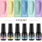 Гель NAILWIND полуперманентные гибридные лаки для ногтей базовое верхнее покрытие для дизайна ногтей для маникюра искусство ногтей