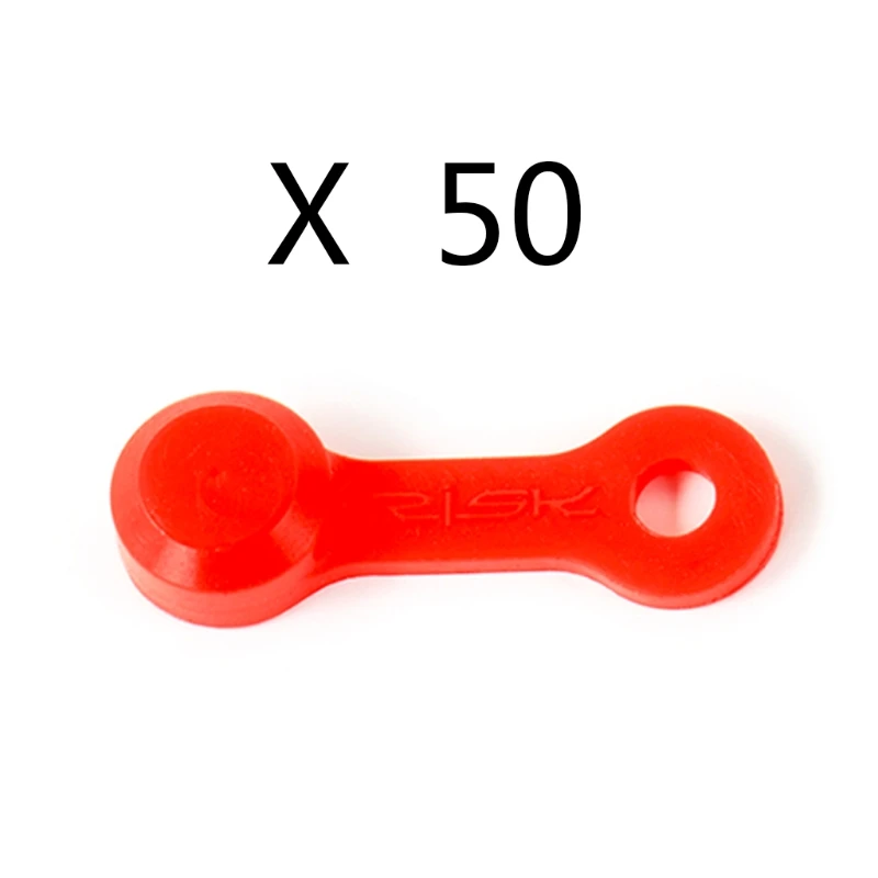 

50 Pieces Silicone Brake Bleeder Screw Cap Grease Fitting Cap Dust Cover Brake Bleeder Nipple Cap for Road Mountain Bike