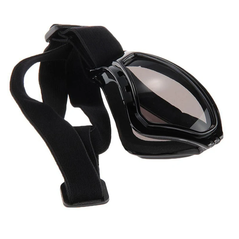 

Popular new pet accessories Sunglasses Goggles foldable windproof and sunscreen goggles large dog glasses in four colors