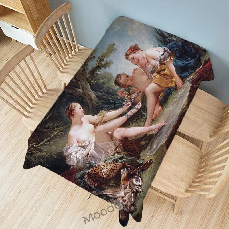 Рококо Королевский корт стиль Francois Boucher Греческий миф Венера Ангел большая