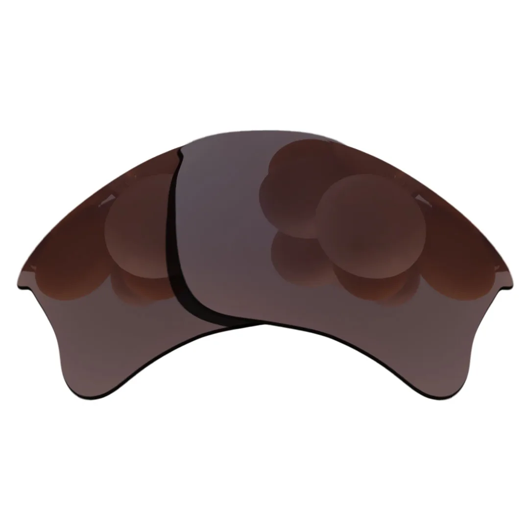 

Polarized Sunglasses Replacement Lenses for-Flak-Jacket-XLJ OO9009 Frame - Brown
