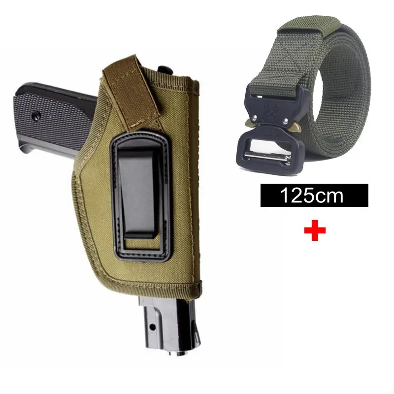 combination1 Тактический Пистолет Кобура Cancealed Carry пистолет кобура для Glock 17 19 Beretta 92 Sig Sauer P226 USP Colt 1911 нейлоновая кобура - Цвет: combination1