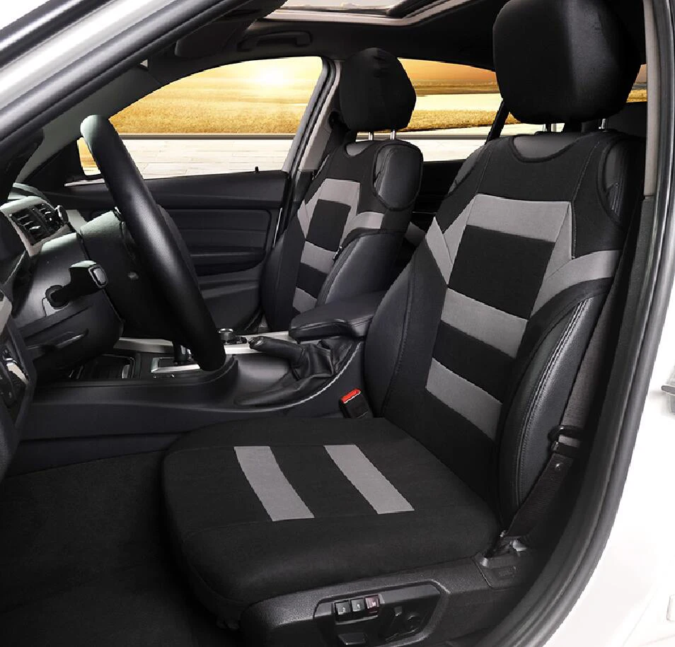 Комплект из 2 предметов универсальные чехлы для автомобильных сидений сетчатая