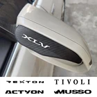 Автомобильные непромокаемые брови для Ssangyong Tivoli Rodius RHINO Rexton MUSSO XLV KYRON korando Actyon, непромокаемые аксессуары для тюнинга, Декор