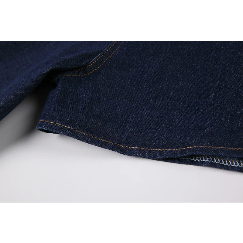 

Streetwear Denim Jacket Women Fashion Casual Loose Long Sleeve Short Outwear 2021 New Harajuku Y2K E-Girl Aesthetic Buttons Coat