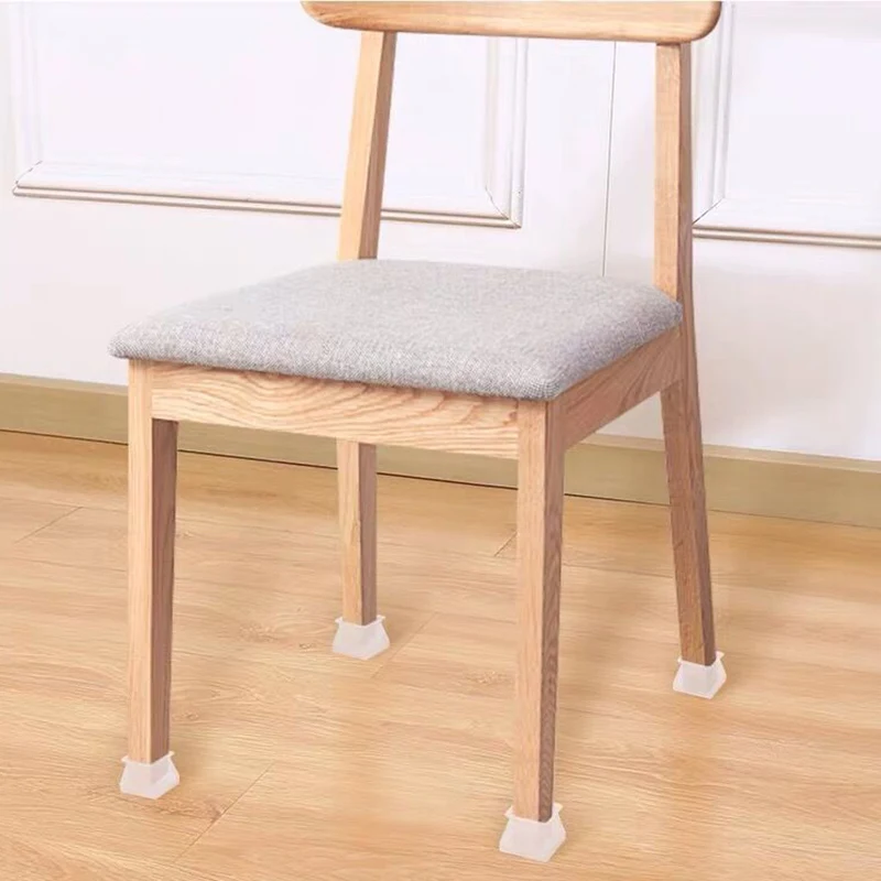 

Silicone Furniture Leg Protection Cover Table Feet Pad Floor Protector Square for Home TN88