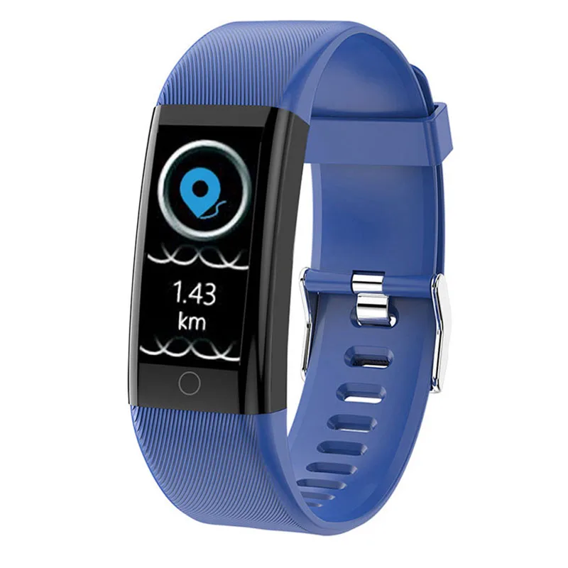 Шагомер умный Браслет трекер сердечного ритма фитнес браслет будильник умные