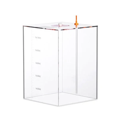 

Red Starfish Dosing Pump Scale Liquid Storage Bucket With Scale DT10L Liters High Quality Acrylic made Reef