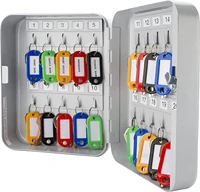 key box multi lock 20 position key storage cabinet lock spare car keys organizer box for home office factory store use