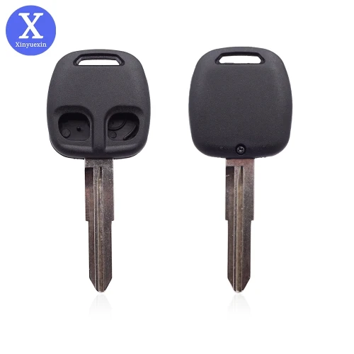 XinyuexinสำหรับMitsubishi Key Shell 2ปุ่มUncutซ้ายขวาใบมีดเปลี่ยนKeyless Entry Auto Car Key Case fob