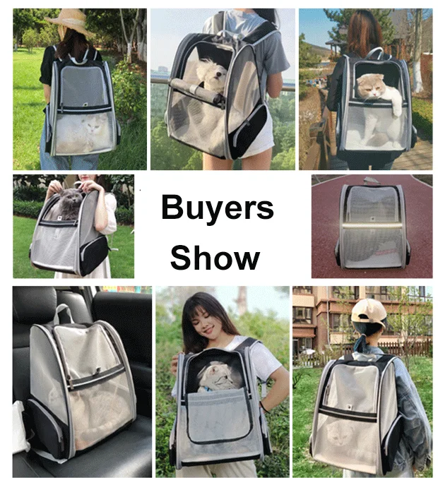 Складная вместительная сумка для переноски кошек летняя воздухопроницаемая