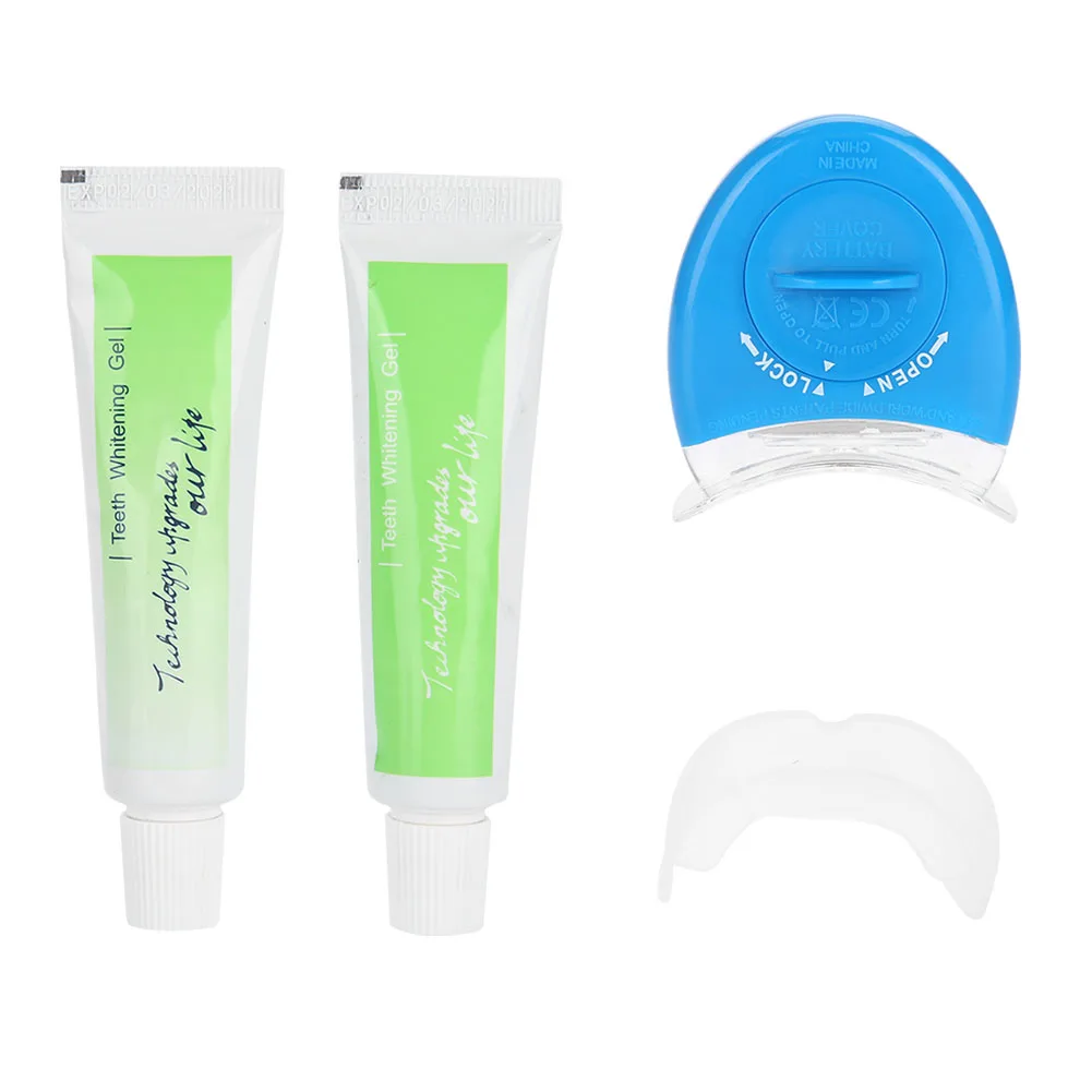 Персональный инструмент для отбеливания зубов комплект система яркий белый