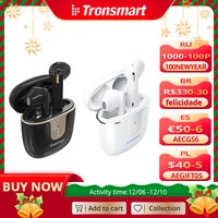 tronsmart onyx ace true wireless earphones qualcommbluetooth earphones with 4 microphonesnoise cancellation24h play time