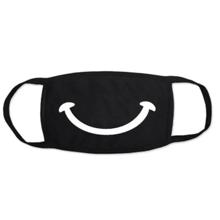 Для мужчин и женщин Kpop маска зимняя Лыжная милые зубы улыбающееся лицо медведя