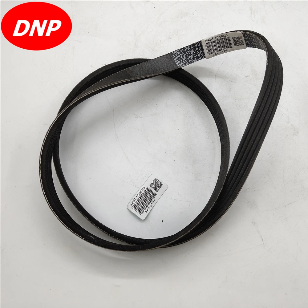 Ремень вентилятора DNP Подходит для Honda fit GD6 05 08 38920 PWA 901 5PK1144|Ремни шкивы и скобы| |