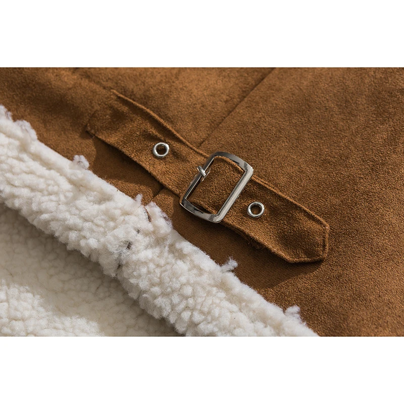 Комбинированная куртка из овечьей шерсти мужское пальто с мягкой подкладкой