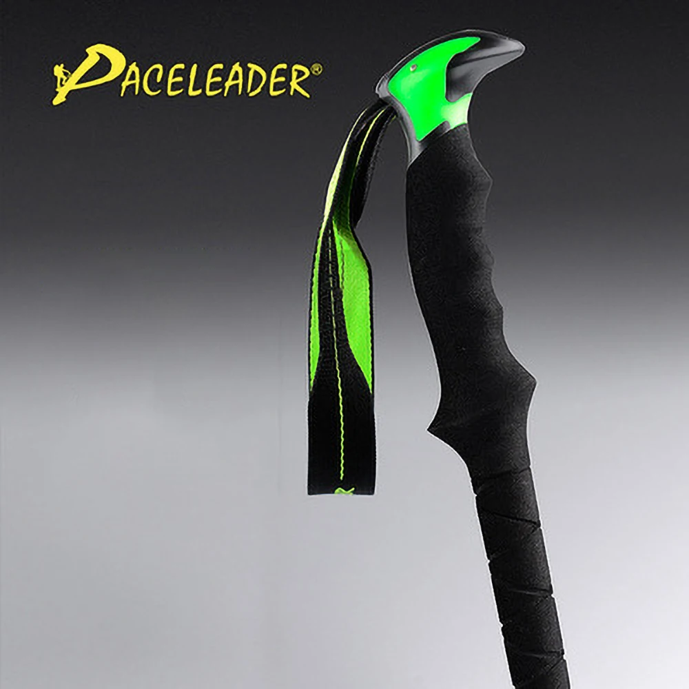 

1pc Telescopic Trekking Pole Carbon Fiber Ultralight 3 Section Climbing Walking Stick For Camping Tent Hiking Mountain Poles