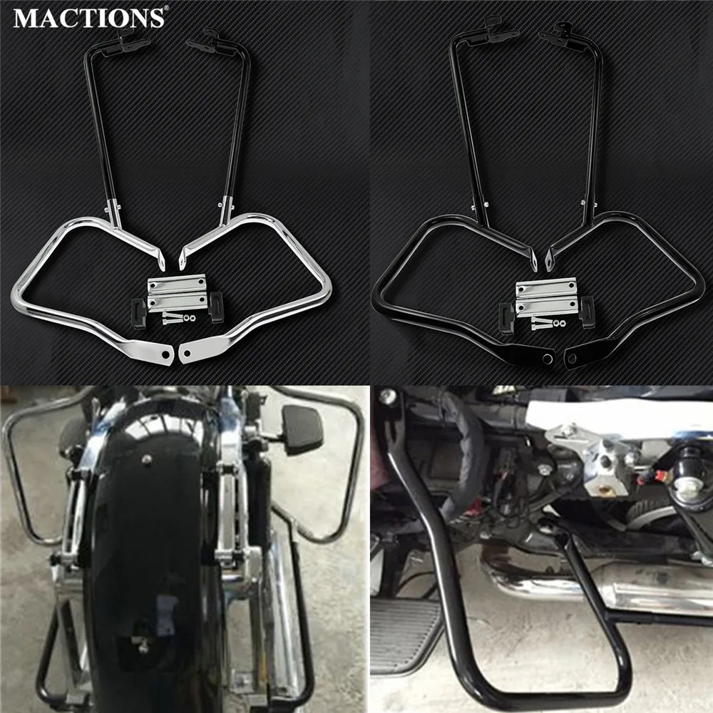 Защитная скоба для седла мотоцикла с опорной планкой Harley Touring Street Electra Glide Road King FLHR