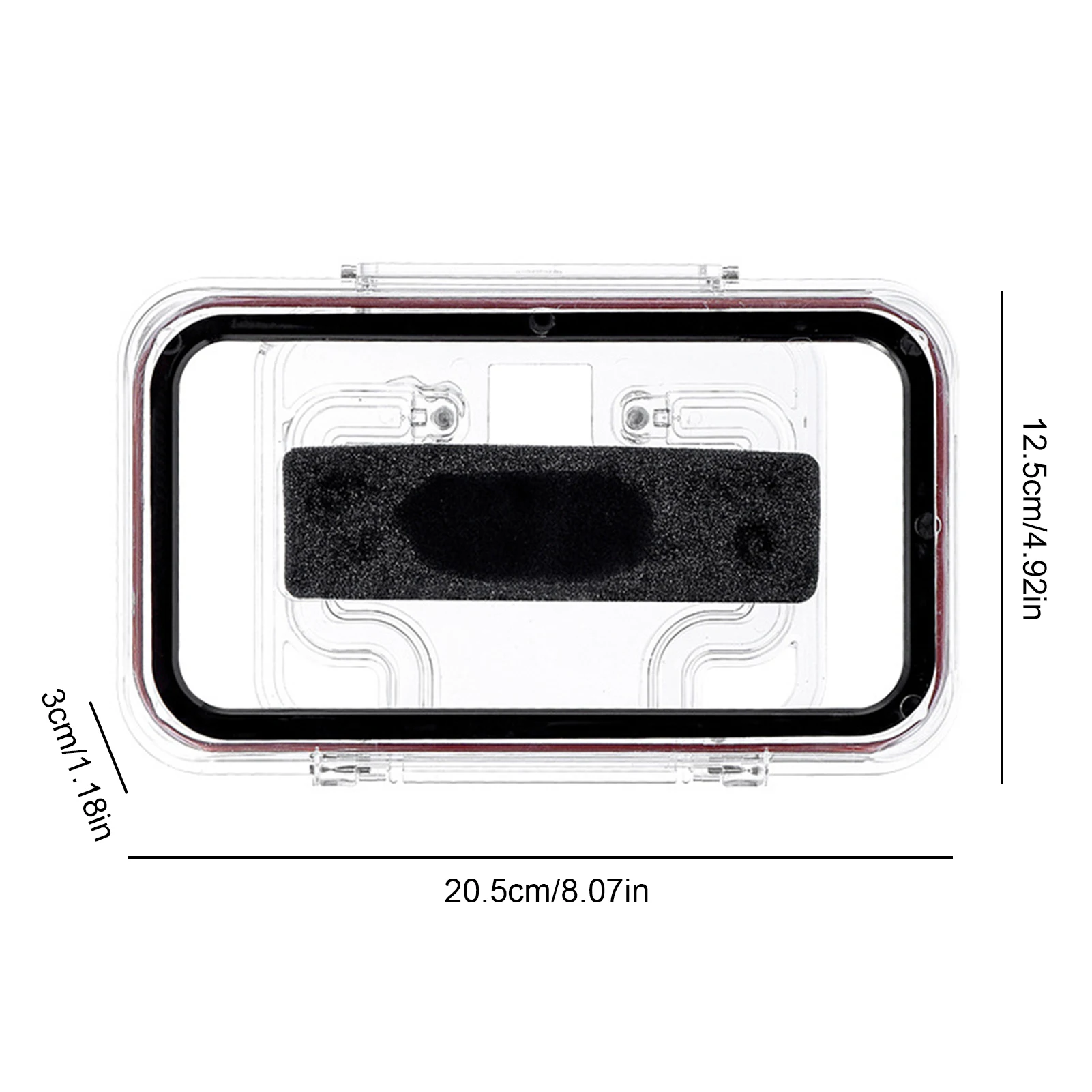 

Bathroom Waterproof Phone Case Mobile Phone Holder Safety 360-degree Tight Waterproof And Anti-fog High Sensitivity Touch Screen